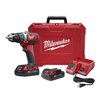 MilwaukeeÂ® M18â„¢ Compact 1/2 in. Drill Driver w/ (2) Batteries Kit