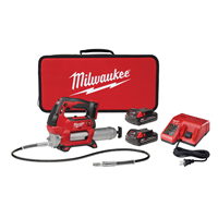 MilwaukeeÂ® M18â„¢ Cordless 2-Speed Grease Gun w/ (2) Batteries Kit