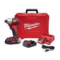 Milwaukee 2657-22CT</br>M18 2-SPEED 1/4" HEX IMP DRIVER (2) BATT KIT