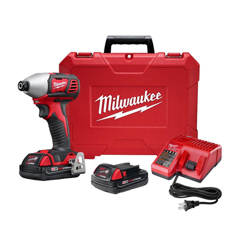 Milwaukee M18â„¢ 2-Speed 1/4 in. Hex Impact Driver w/ (2) Batteries Kit