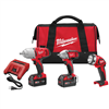 MilwaukeeÂ® M18â„¢ Impact Wrench and Flashlight 3-Piece Kit