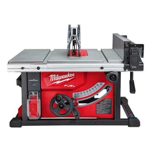 MilwaukeeÂ® M18â„¢ FUELâ„¢ 8-1/4 in. Table Saw with One-Key