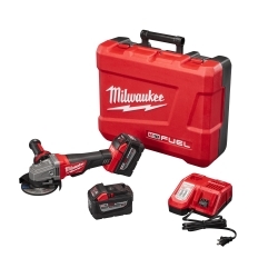 MilwaukeeÂ® M18â„¢ FUELâ„¢ 4-1/2 in. / 5 in. Grinder, Paddle Switch No-Lock High Demand Kit