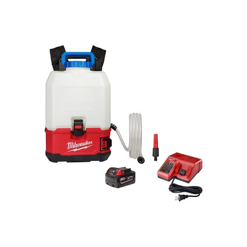 MilwaukeeÂ® M18â„¢ SWITCH TANKâ„¢ 4-Gallon Backpack Water Supply Kit