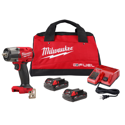 Milwaukee 2960-22Ct M18 Fuel 3/8 Mtiw W/ Friction Ring Cp2.0 Kit