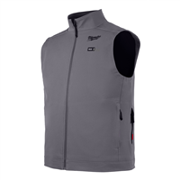 M12 GRAY HEAT TOUGHSHL VEST ONLY 2X