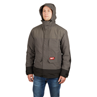 MilwaukeeÂ® 2.5 Layer Rain Shell (GRAY) XL