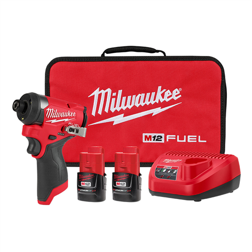 M12 FUEL 1/4" Hex Impact Driver Kit