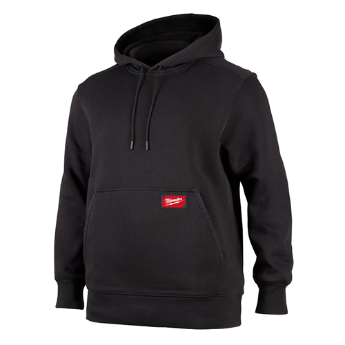 MIDWEIGHT PULLOVER HOODIE BLACK 2X