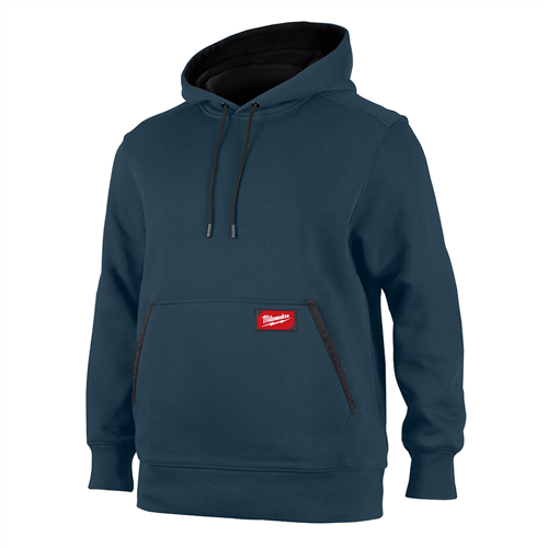 MIDWEIGHT PULLOVER HOODIE BLUE L