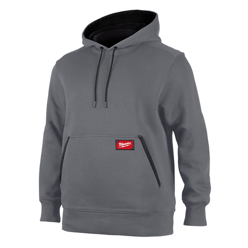 MIDWEIGHT PULLOVER HOODIE GRAY 2X