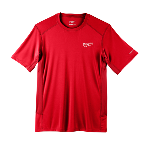 WORKSKIN LIGHT SS SHIRT - RED L