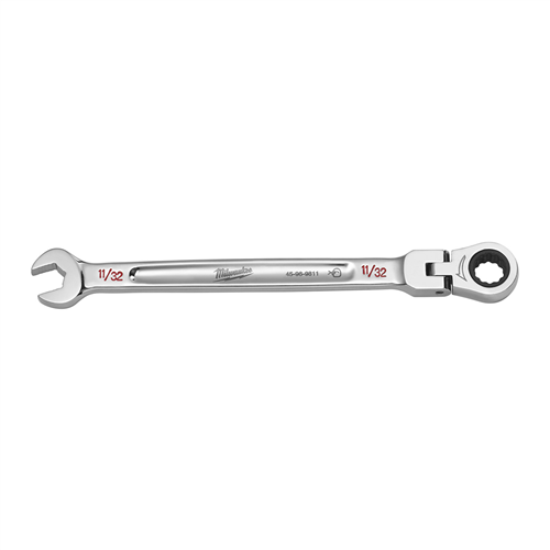 Milwaukee 45-96-9811 11/32" Flex Head Ratcheting Combination Wrench