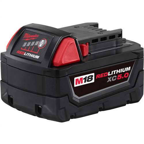 Milwaukee M18â„¢ REDLITHIUMâ„¢ XC 5.0AH Extended Capacity Battery-Pack