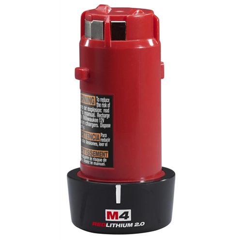 M4 4v Lith-Ion 2.0 Ah Batt - Shop Milwaukee Electric Tools Online
