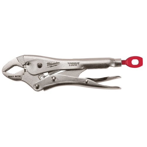 MilwaukeeÂ® 7 in. TORQUE LOCKâ„¢ Curved Jaw Locking Pliers with MAXBITE