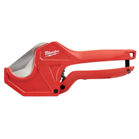 MilwaukeeÂ® 1-5/8 in. Ratcheting Straight Pipe Cutter, 1-5/8 in. Max