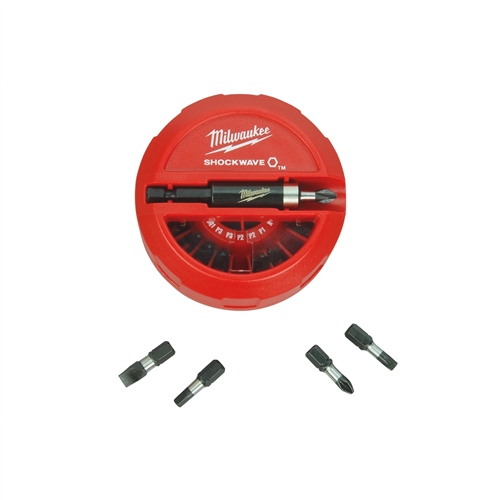 Shockwave Impact Duty Driver 22-Pc Bits In Puck - Milwaukee Tools