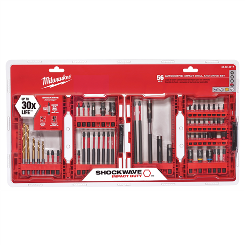 Milwaukee Shockwave 56-Piece Impact Duty Drill and Drive Bit Set