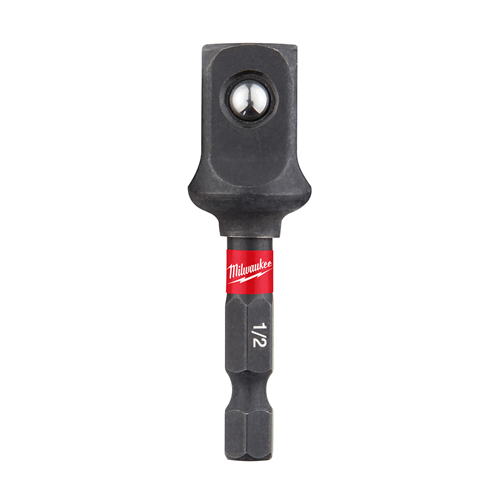 Milwaukee 48-32-5034 Shockwave 1/4 In. Hex To 1/2 In. Squa Socket Adapt