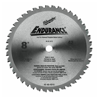 MilwaukeeÂ® 8 in. Circular Saw Metal Cutting 42 Teeth Blade MATB
