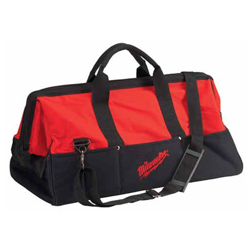 MilwaukeeÂ® Heavy Duty Water Resistant Contractors Storage Bag, 26.5 in. L x 13 in. W