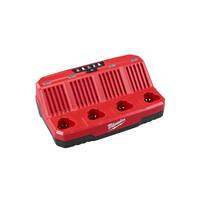 Milwaukee 48-59-1204 M12 Four Bay Sequential Charger