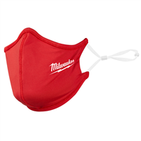 Milwaukee 48-73-4227 1Pk Red 2-Layer Face Mask