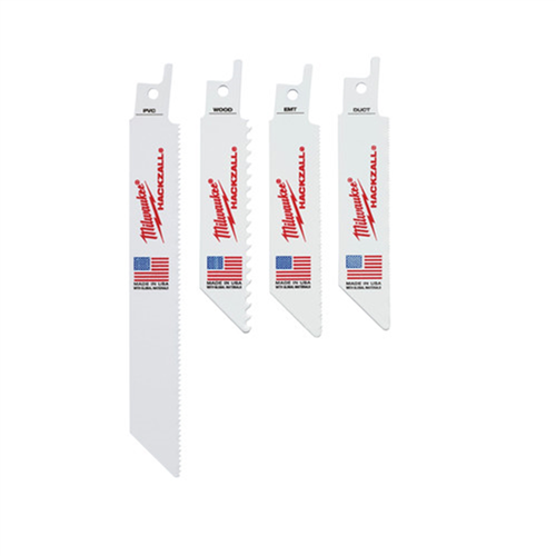 10-Pc M12 Hackzall Blade Set - Shop Milwaukee Electric Tools Online