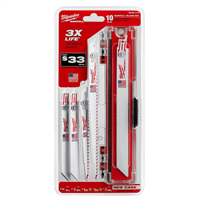 10-Pc Sawzall Gp Blade Set - Shop Milwaukee Electric Tools Online