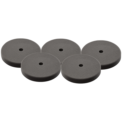 MilwaukeeÂ® 5-Piece, 3 in. Black Foam Finishing Pad