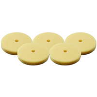 MilwaukeeÂ® 5-Piece, 3 in. Yellow Foam Polishing Pad for 2438-20
