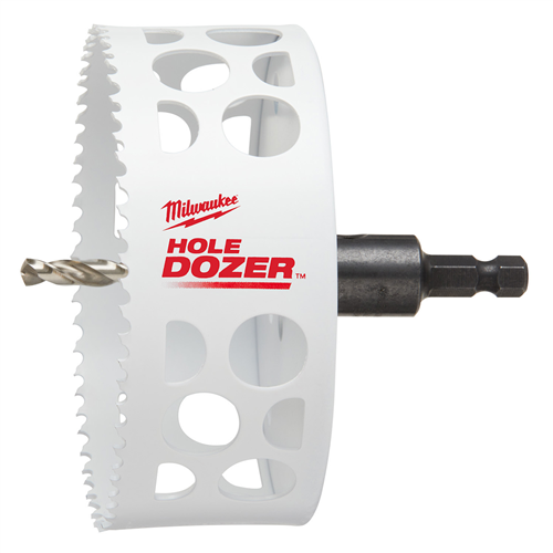 Milwaukee 49-56-9689 4-1/2" Hole Dozer Bi-Metal Hole Saw With Arbor