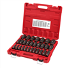 Milwaukee 49-66-7015</Br>29Pc Imp Duty 1/2"Dr Metric Dp 6-Pt Socket Set