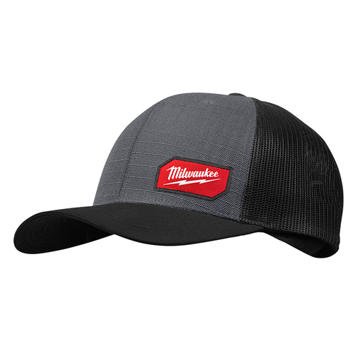 GRIDIRON SNAPBACK TRUCKER HAT - GRAY