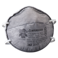 Particulate Respirator w/Organic Vapor Relief(BOX)