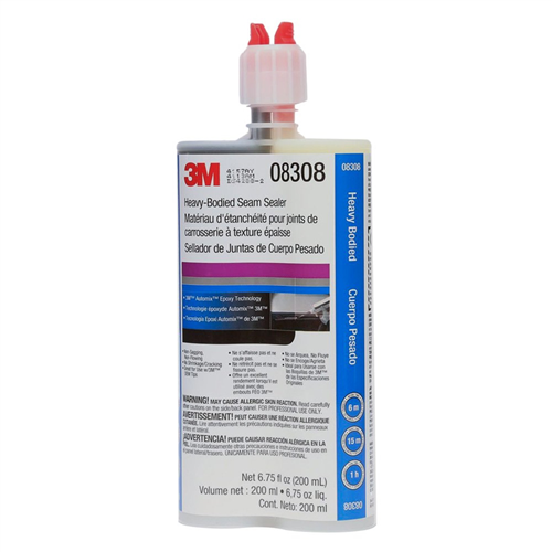 3M Heavy-Bodied Seam Sealer, 08308, 200 mL Cartridge, 6 per case