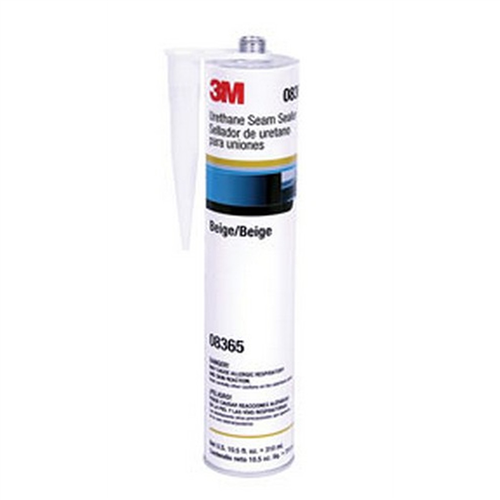 3M Urethane Seam Sealer, 08367, Black, 310 mL Cartridge, 12 per case