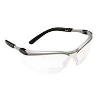 3Mâ„¢ BXâ„¢ Reader Protective Eyewear Silver Frame Clear Lens +1.5 Diopter