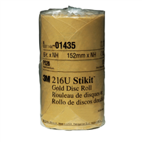 Gold Disc Rolls Stikit P320g 6in 175/Roll - Shop 3m Tools & Equipment