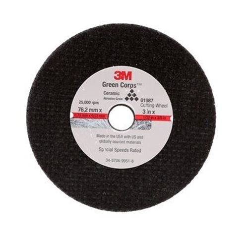 Cut Off Wheels 3in X 1/16 X 3/8 50pk - Shop 3m Tools & Equipment