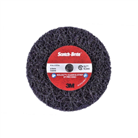 Scotch-Brite Roloc + Clean and Strip XT Pro Disc, TR+, 4 in x 1/2 in, S XCS, 10 per case