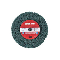 Scotch-Brite Roloc + Clean and Strip XT Pro Extra Cut Disc, TR+, 4 in x 1/2 in, A XCS, 10 per case