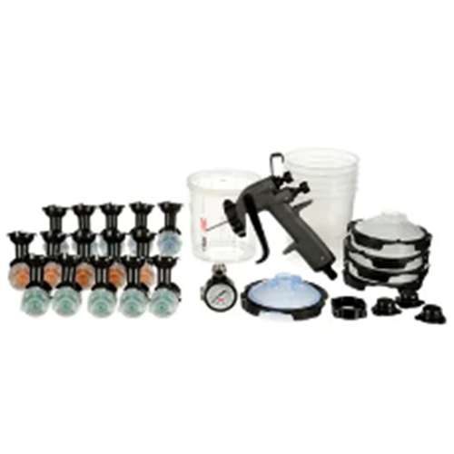 3M Performance Spray Gun System with PPS 2.0 26778, 2 Kits/CaseFaster clean up and change overs that can help improve your cycle times.Quick-change, replaceable atomizing heads connect 