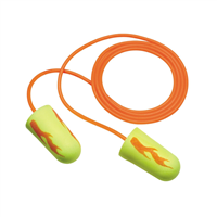 3Mâ„¢E-A-Rsoftâ„¢ Corded Earplugs Neon Yellow Blasts