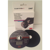 3M Cubitron II Cut-Off Wheel, 33467, 4.5 in x 0.04 in x 7/8 in, 5 per pack, 6 packs per case