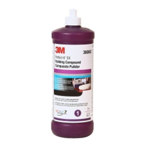 3M 36060 Perfect-It Ex Ac Rubbing Compound Quart 6/Case