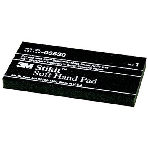 3M Stikit Soft Hand Pad 2-3/4" x 5-1/2" x 3/8" - 1 Pad