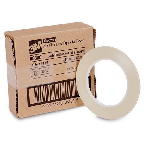 Line Tape Fine Scotc Tools & Equipment - H 1/8" X 60yds 1ea