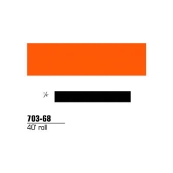 3Mâ„¢ Scotchcalâ„¢ Striping Tape, Bright Orange, 1/4" x 40'